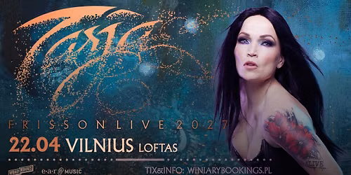 TARJA TURUNEN \/ 22.04.27 \/ Loftas, Vilnius