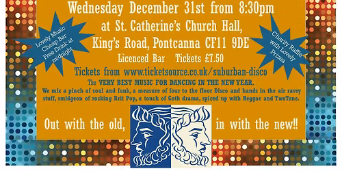 Suburban Disco New Year's Eve Party