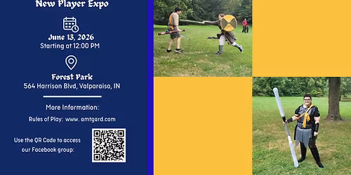 Valparaiso LARP: Amtgard New Player Expo