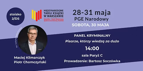 Panel kryminalny z Maciejem Klimarczykiem