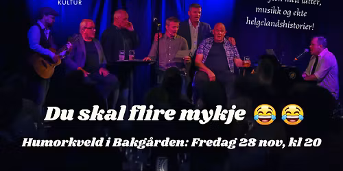MOSJ\u00d8EN - Du skal flire mykje (Humorkveld)