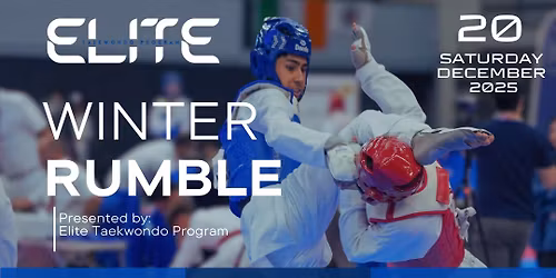 Elite Taekwondo Program Winter Rumble