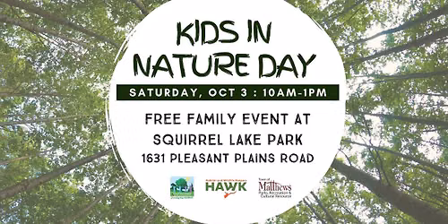 Kids in Nature Day: Fall 2026