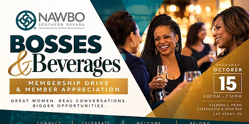 BOSSES & BEVERAGES: Membership Mixer & Member Appreciation