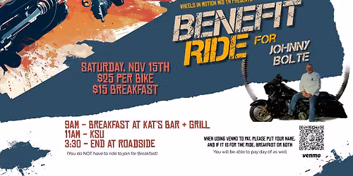 Johnny Bolte Benefit Ride