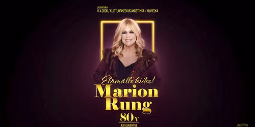 Marion Rung 80v Juhlakiertue