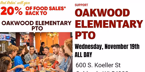 Red Robin Fundraiser 11\/19