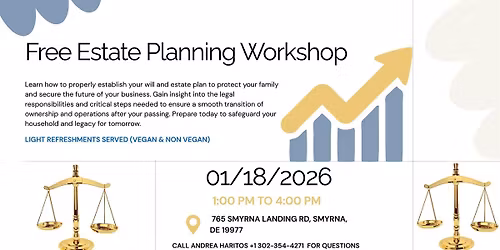 Estate & Business Succession Planning Workshop