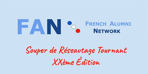 Souper de r\u00e9seautage tournant - Automne 2026