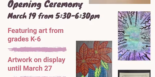 All Ages & Abilities Elementary School Art Show Opening Ceremony