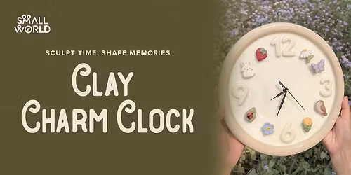 Clay Charm Clock