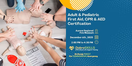 Adult and Pediatric First Aid\/CPR\/AED Certifcation