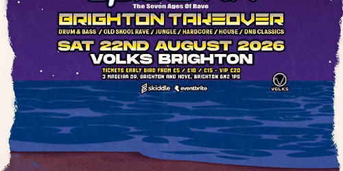 epidemik Brighton Takeover - Sat 22nd August @ VOLKS, Brighton