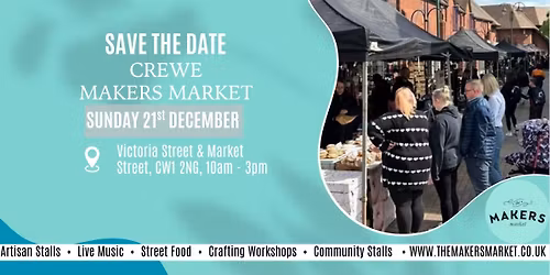 The Final Crewe Makers Market of 2025!