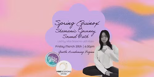Shamanic Journey Sound Bath: Spring Equinox