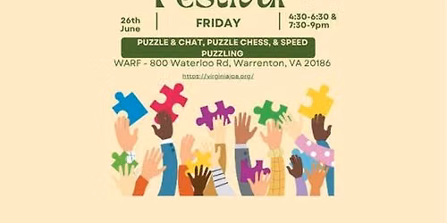 Virginia JPA Puzzling Event @ Warrenton Town Limits Festival