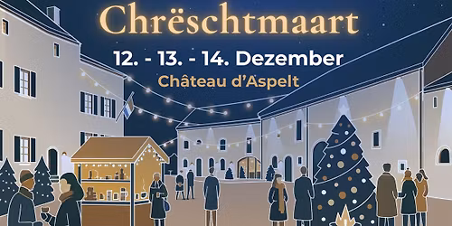 \u2728\ud83c\udf84Chr\u00ebschtmaart zu Uespelt beim Schlass \ud83c\udf84\u2728