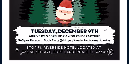 Holiday Lights Cruise Party 