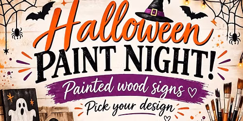Halloween \ud83c\udf83 Paint Night ! 