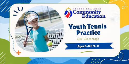 Youth Tennis Practice Starts | Register Now!