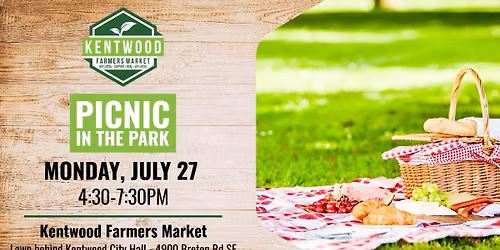 Picnic in the Park at the Kentwood Farmers Market