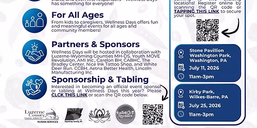 Wellness Days - Washington Park - Stone Pavilion 