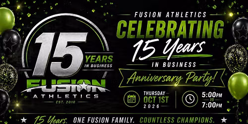 15 Year Anniversary Celebration