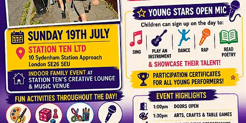 Young Stars Family Fun Day Talent show