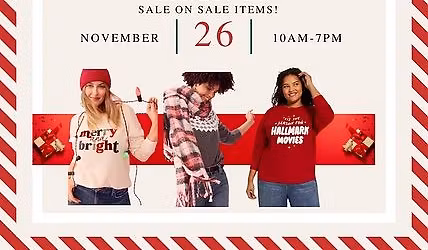 Black Wednesday Shopping Event!