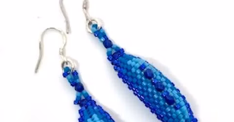 Ombre Petal Earrings