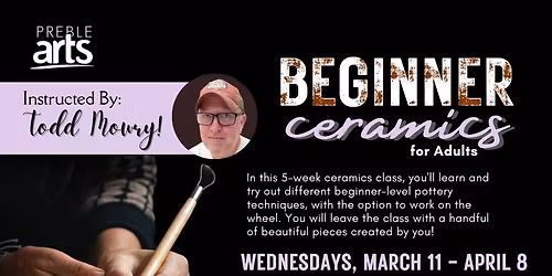Beginner's Ceramics For Adults