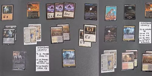 Knight Ware 2nd Sunday Legacy Many decks available to borrow. October 11, 2026