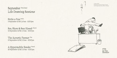 September Life Drawing Sessions \u2014 Day 4: A Hypermobile Reader