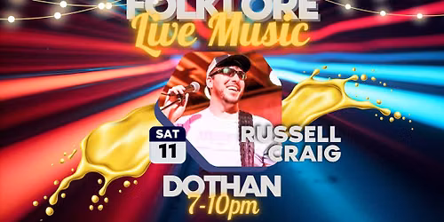 Saturday Night Live Music with Russell Craig at Folklore Brewing