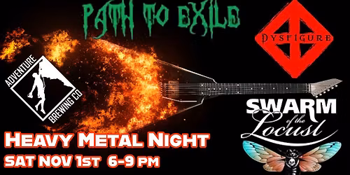 Heavy Metal Night at Adventure Brewing Company