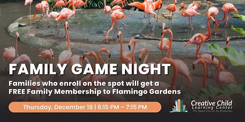 Join us for our Family Game Night!
