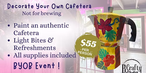 Paint & Sip: Cafetera
