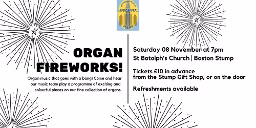 Organ Fireworks!