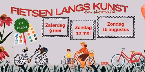 Fietsen langs kunst en siertuinen dag 3 (laatste dag) — Zuidoost-Drenthe