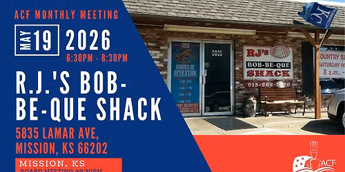 May 2026 Monthly Meeting