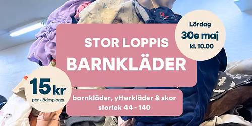 BARNKL\u00c4DER - Loppis i Malm\u00f6
