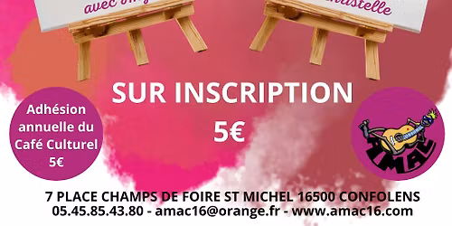 Paint'Ap\u00e9ro au Caf\u00e9-Culturel de l'AMAC