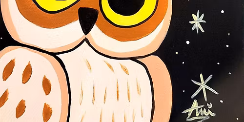 Paint Night w\/ Miss Ami - Winter Owl @ Poppin' Off