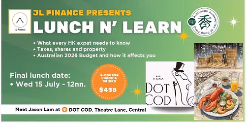 Lunch N' Learn - EOFY Special