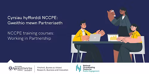 Cyrsiau hyfforddi NCCPE training courses
