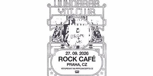 Vundabar (US) + Yot Club (US) - PRAGUE