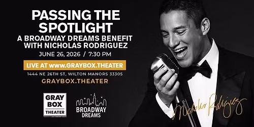 Broadway Star Nicholas Rodriguez 