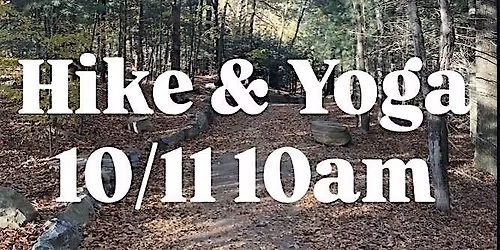 Morning Yoga Hike @Lake Wintergreen