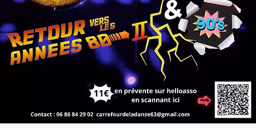 SOIREE DANSANTE ANNEES 80 & 90