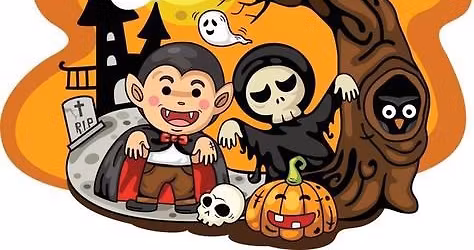 Happy Halloween!!  Facepainting!!  Cotton candy!  Snow cones! \ud83d\udc7b